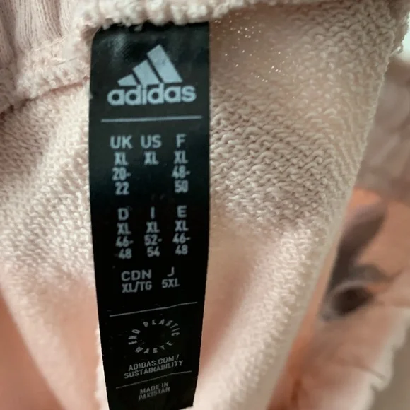 adidas Pale Pink Joggers - Picture 8 of 8